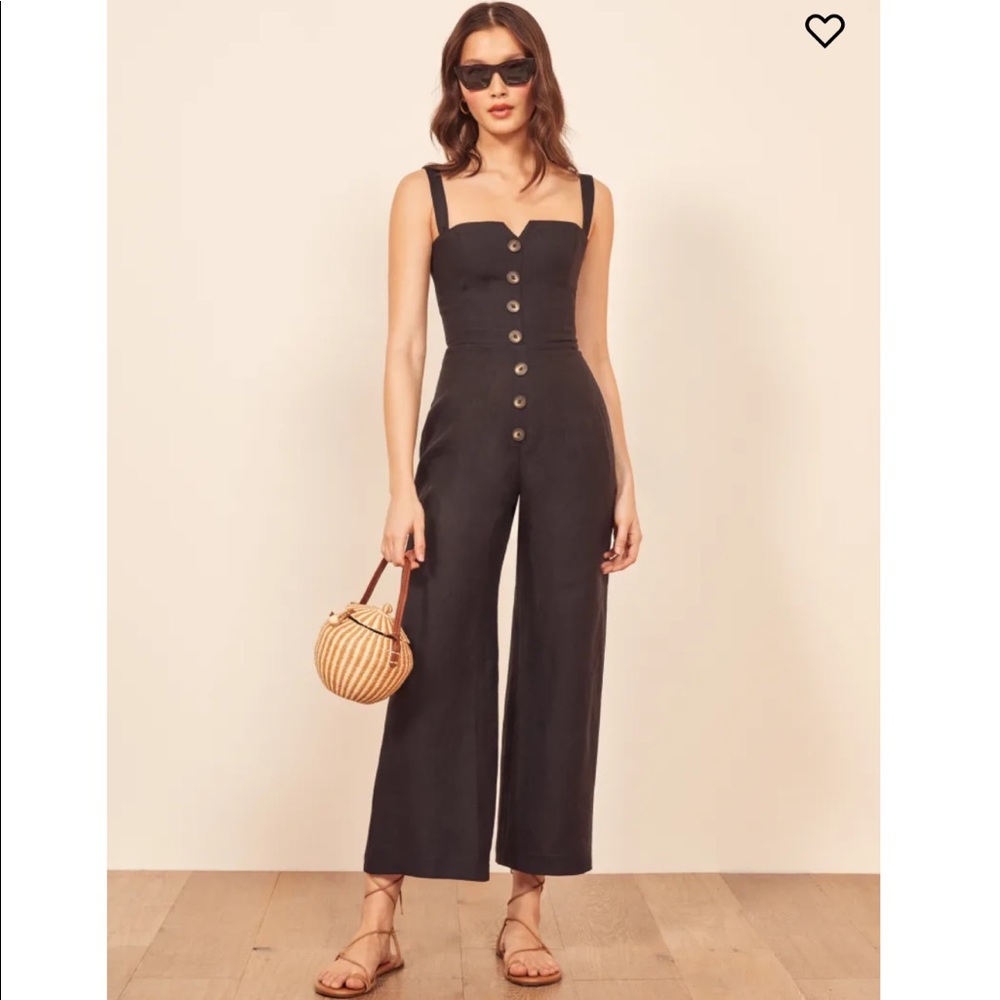 Reformation Kass Jumpsuit Sz 0